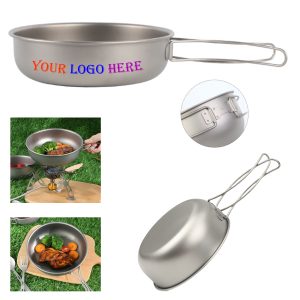 Outdoor Portable 40.5Oz Foldable Handle Frying Pan