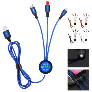 5 In 1 Glow Multi Charging Cable