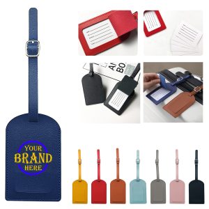 Pu Leather Golf Bag Tag
