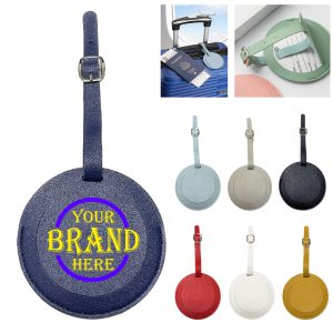 Round Golf Bag Tag