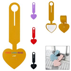 Heart-Shaped Golf Bag Tag