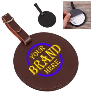 Round Golf Bag Tag