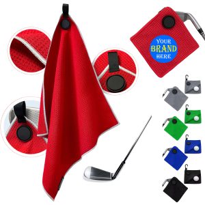 Magnetic Snap-On Golf Ball Cleaner