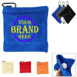 Double-Sided Fleece Golf Ball Cleaner