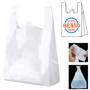 Thickened 9.84 X 4.33 X 15.75 Inch Plastic Vest Bag