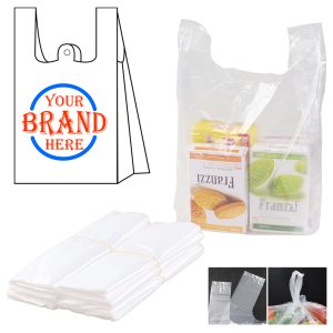 Thickened 5.91 X 10.24 X 3.15 Inch Plastic Vest Bag