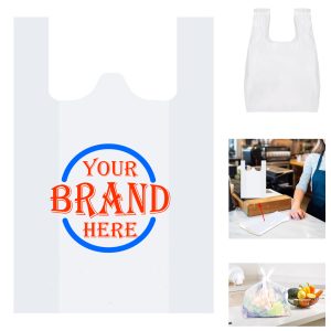 9.45 X 15.75 Inch Plastic Vest Bag
