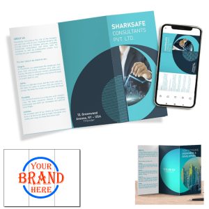 Tri-Fold 11.22 X 8.27 Inch Brochure