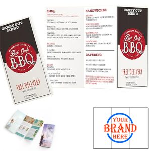 Thickened Tri-Fold 11.22 X 8.27 Inch Brochure