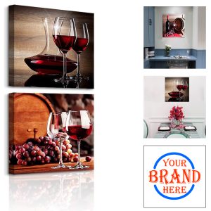 Custom Waterproof Silk Fabric Mural
