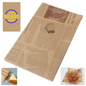 5.91X9.84 Inch Disposable Grease Proof Paper