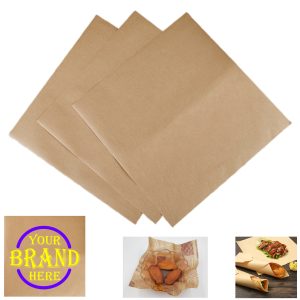 8.66X8.66 Inch Disposable Grease Proof Paper